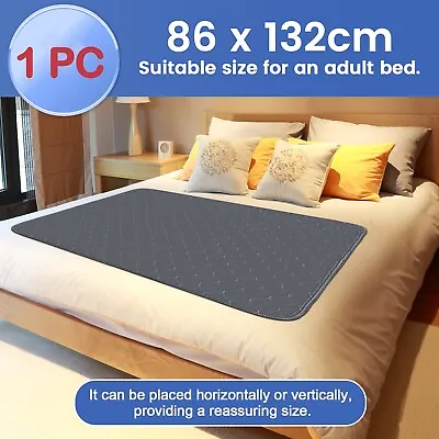 52 X34  Incontinence Bed Pad Large Washable Reusable Underpad Bed Mat Anti-Slip • $23.99