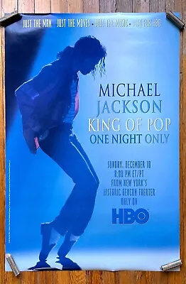 RARE Michael Jackson HBO One Night Only Promo Poster 27  X 40  • $35