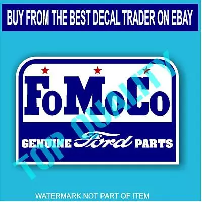 VINTAGE FoMoCo DECAL STICKER RETRO FORD AMERICANA HOT ROD RAT ROD STICKERS • $5.50