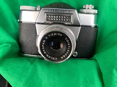 Voigtlander   Bessamatic CS Camera With Color-Skopar X 50mm F/2.8 Lens And Case • $45