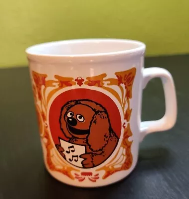 Kiln Craft Muppet Show Rowlf Collectible Mug Cup VTG 1978 Jim Henson White • $79.99