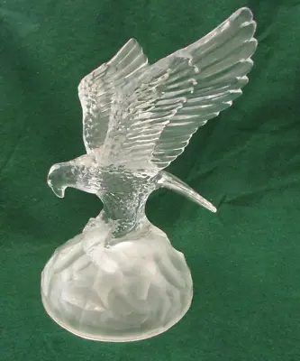 Cristal D'Arques 24% Lead Crystal Glass Bald Eagle Figurine Made In France • $55.25