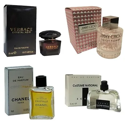 £39.99 • Buy Women Miniature Mini Gift Perfume X4 Jimmy Choo Illicit CHANEL Versace