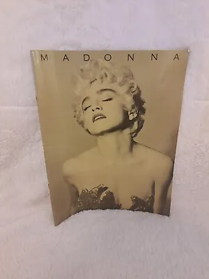 Vintage 1987 Madonna Who's That Girl World Tour Program Concert Book Biography • $85.99