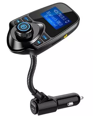 Wireless In Car Bluetooth FM Transmitter Radio Adapter Car Kit W1.44High Quality • £19.99