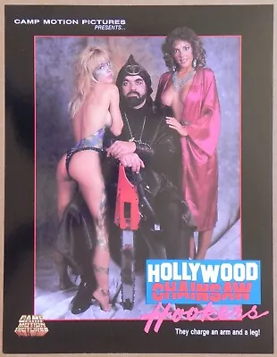 Hollywood Chainsaw Hookers Ad Camp Motion Pictures Linnea Quigley Michelle Bauer • $24.99