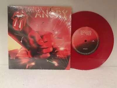 THE ROLLING STONES (New & Sealed Red Vinyl) - 7 Single - ANGRY • $39.95