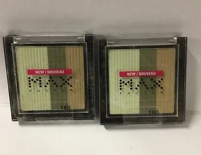 2 X Max Factor Eyeshadow #180 Mint Condition NEW. • $9.31