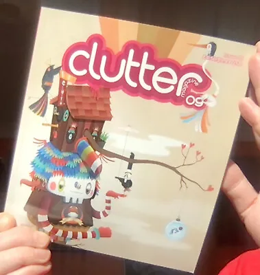 Clutter Magazine 9 – Qee Munny Urban Vinyl Figures Toys Etc 2007 • £10