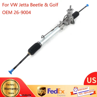 $138 • Buy Power Steering Rack And Pinion Assembly For VW Jetta Beetle & Golf OEM 26-9004
