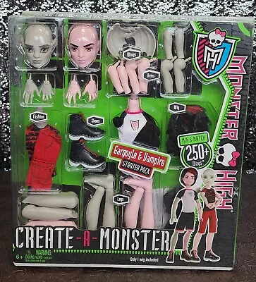 Monster High Create A Monster Vampire & Gargoyle Starter Pack 2011 NEW IN BOX • $99.99