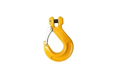 Indusco 47400301 Grade 80 Drop Forged Alloy Steel Clevis Sling Hook With Latc • $14.49