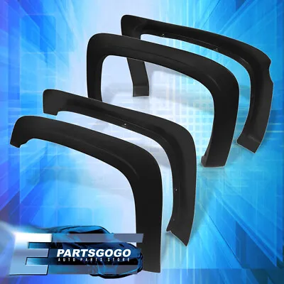 For 07-13 Chevy Silverado 1500 Crew Cab Factory Style Wheel Fender Flares Cover • $83.99