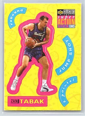 1996-97 Collector's Choice #S26 Zan Tabak Super Action Stick 'Ums • $2.19