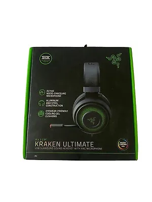 Razer Kraken Ultimate 7.1 Surround Sound Headset With Microphone | Razer RGB • £80