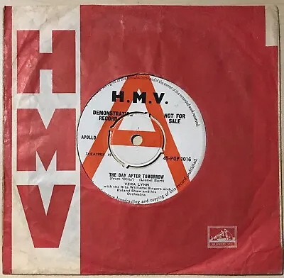 Vera Lynn - The Day After Tomorrow  7  Vinyl Demo (vg+) • $4.41