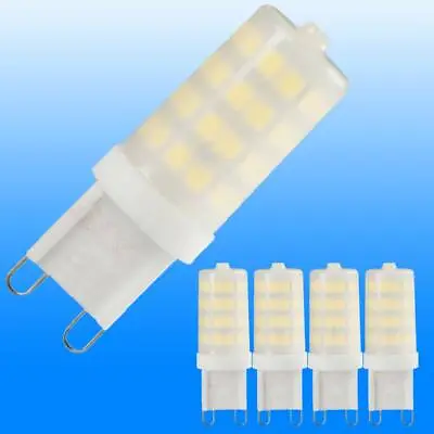 5x G9 LED 3W = 28W Capsule Light Bulb True Size Replacement For Halogen Bulbs UK • £17.98