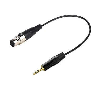 3-Pin Mini XLR Female To 1/8  TRS Stereo Balanced Lavalier Microphone Cable  • $34.49