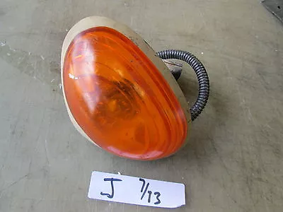 Unusual Triangular Amber Light Assy Good Cond For Military Vehicle??????? • $39