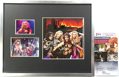 Signed Steel Panther Autographed Feel The Steel Cd Display Certified Jsa Dd47600 • $150