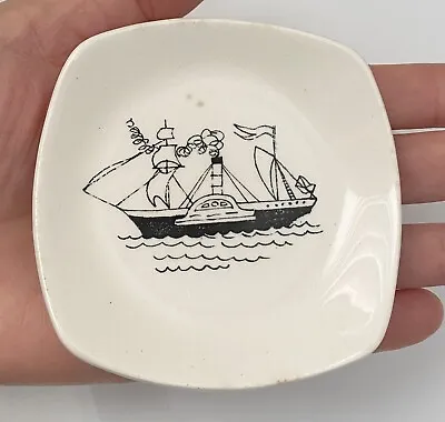 £23.29 • Buy Vintage Midwinter Paddle Steamer1837 England Staffordshire Terence Conran Dish