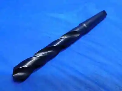 Morse 21/32 O.d. Hss Twist Drill Bit Morse Taper #2 Shank 3 1/2 Loc .6562 Mt2 • $44.99