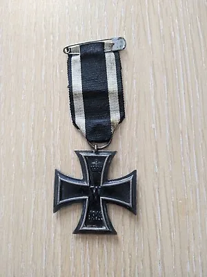 £21.12 • Buy WW1 German Iron Cross Medal & Ribbon 1813-1914 Genuine Family Owned Item