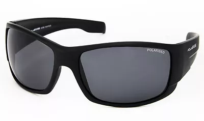 $39.95 • Buy NEW Polasports Polarised Mens Sports Sunglasses - 4808B Skipper Matt Black