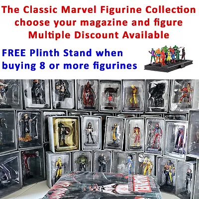 Official Classic Eaglemoss Marvel Figurine Collection & Magazine #1 To #100  NM • £9.99