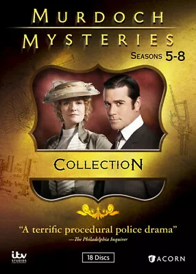 Murdoch Mysteries: Seasons 5-8 Collection (DVD) • $45