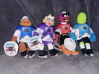 Muppets Hockey Plush NHL McDonald’s Kermit Animal Miss Piggy Fozzie 12  Set • $20.99