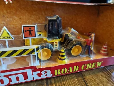 Vintage 1999 TONKA Road Crew Die Cast Metal Featuring Motorized Wheels NIB Rare • $49