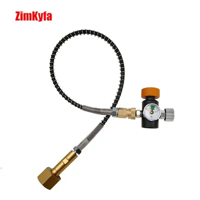 W21.8 CO2 Cylinder Refill Adapter Hose CO2 Refill Station For SodaStream Tank • £17.99