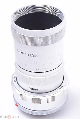 ✅ Leica M Macro Tubes Otsro & Otrpo Otzfo Focus Mount Elmar Hektor Lens Heads • $178.70