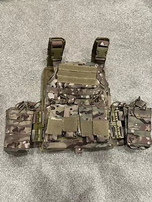 Yakeda Multicam Quick Release Plate Carrier • $80