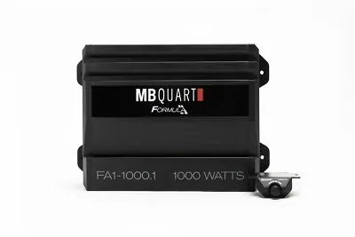 MB Quart FA1-1000.1 FORMULA 1000 Watt Amplifier 1 Ohm Stable Mono Car Amplifier  • £329.99