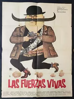 Luis Alcoriza Revolution War LAS FUERZAS VIVAS Original Mex Movie Poster 3475 • $24.99