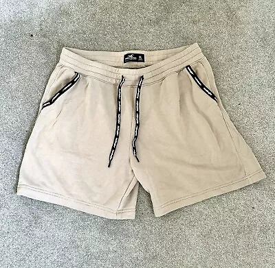 Lovely Hollister Men’s Tan  Jogger Shorts With Pockets Size XL • £13.50