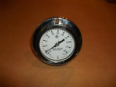 McDaniel Controls Pressure Gauge AB 091A -30 TO 300PSI   1/4NPT  NEW • $35