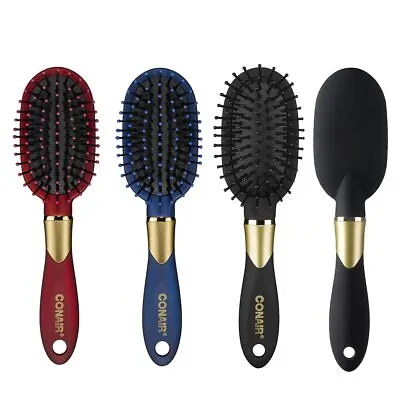 Conair Velvet Touch Travel Hairbrush Hairbrush For Men And Women Cushion Base  • $5.99