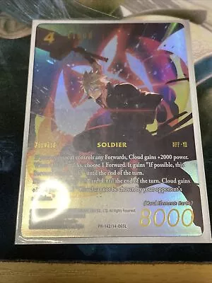 Final Fantasy TCG Cloud Pr-142/14-065L Prize Card • $248.66