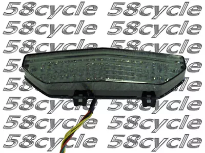 07-08 ZX6R 08-22 Concours 14 LED SMOKE Taillight Tail Signal Light Integrated • $63.75