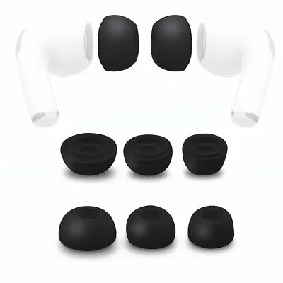 For Apple Airpods Pro 3 Wireless Headphones Soft Silicone Ear Tips Seal Buds  • $9.90