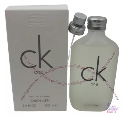 CK One By Calvin Klein 3.4 Oz EDT Spray For Unisex - New In Box • $29.95