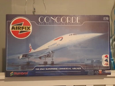 £79.99 • Buy AIRFIX Concorde Model Scale 1/72 Unused Still Factory Sealed BAC Aerospatiale