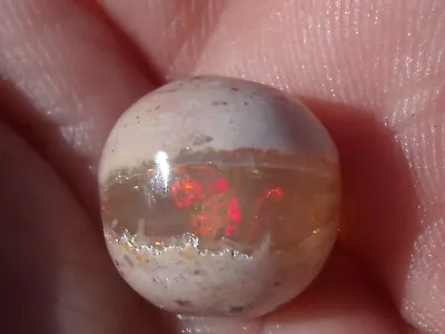 7.62 Ct. Mexican Cantera Fire Opal Bead • $250
