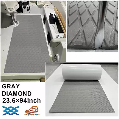 Black Diamond Boat Flooring EVA Foam Decking Sheet Marine Carpet  Embossed Dot • $40.99