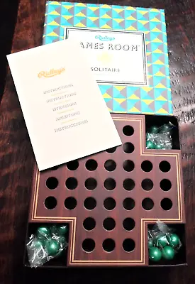 NEW Ridley's Games Room Solitaire The Puzzle Of A Game Marbles • $6