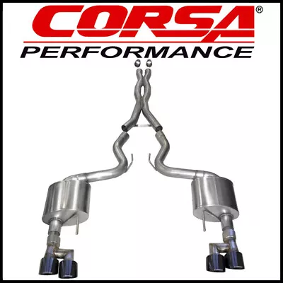 Corsa Xtreme 3  Dual Cat-Back Exhaust System Fits 2018-2020 Ford Mustang 5.0L V8 • $1917.99