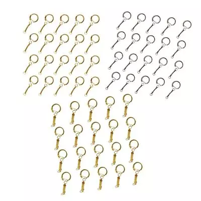 20pcs 38mm Split Rings Chains Connector Blank Key Rings Make Your Own Key Rings • £6.80